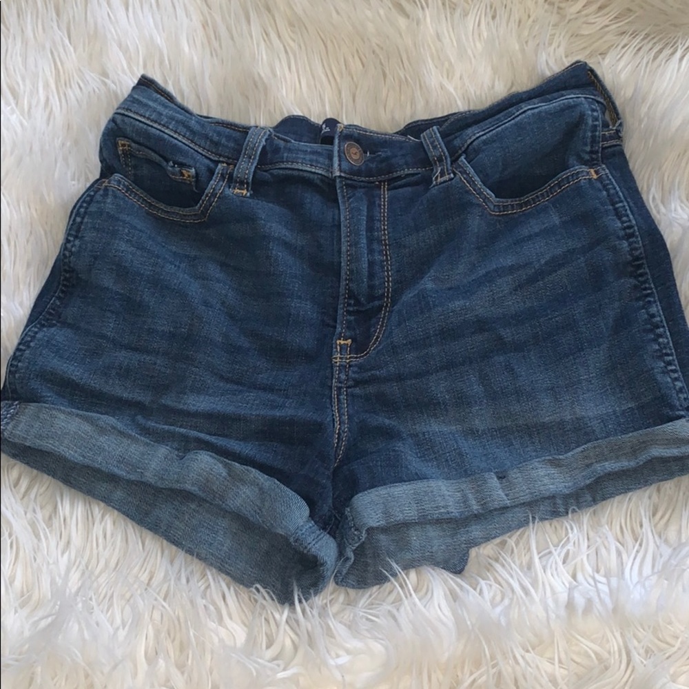 Women’s Hollister Jean shorts.